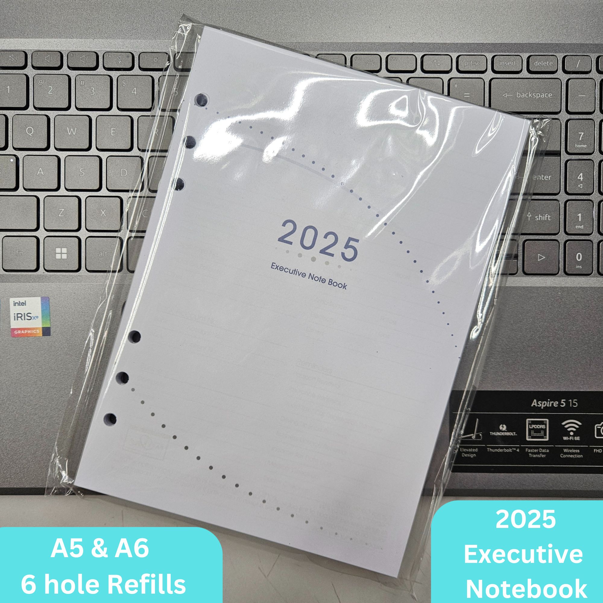 [Ready Stock]2025 Diary Planner A5 Organizer Loose Leaf Refill 2025