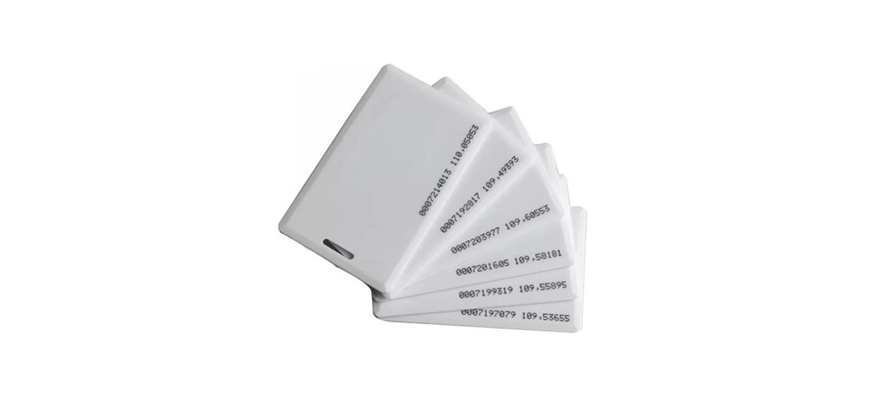 MANGO Thick RFID ID EM Card with Hole Different Numbering Door Access ...