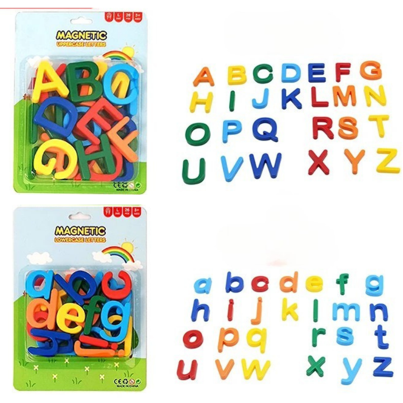 Magnetic Letters Numbers Alphabet Fridge Magnets Uppercase Lowercase ...