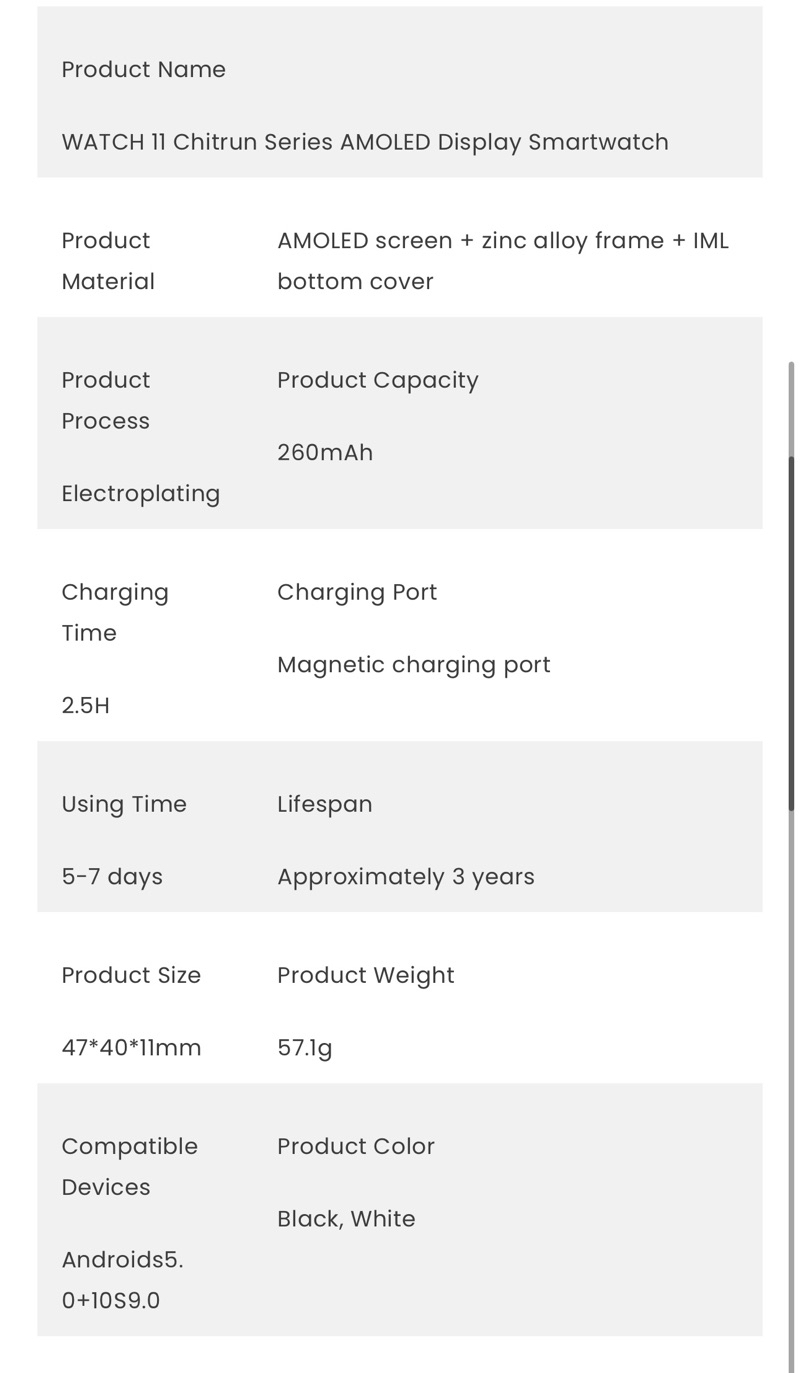 REMAX Watch 11 Chitrun Amoled Display Smart Watch | Shopee Malaysia