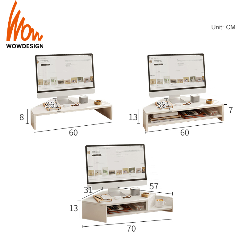 Monitor Stand Computer Monitor Stand Desk Organizer Rack Laptop Stand ...