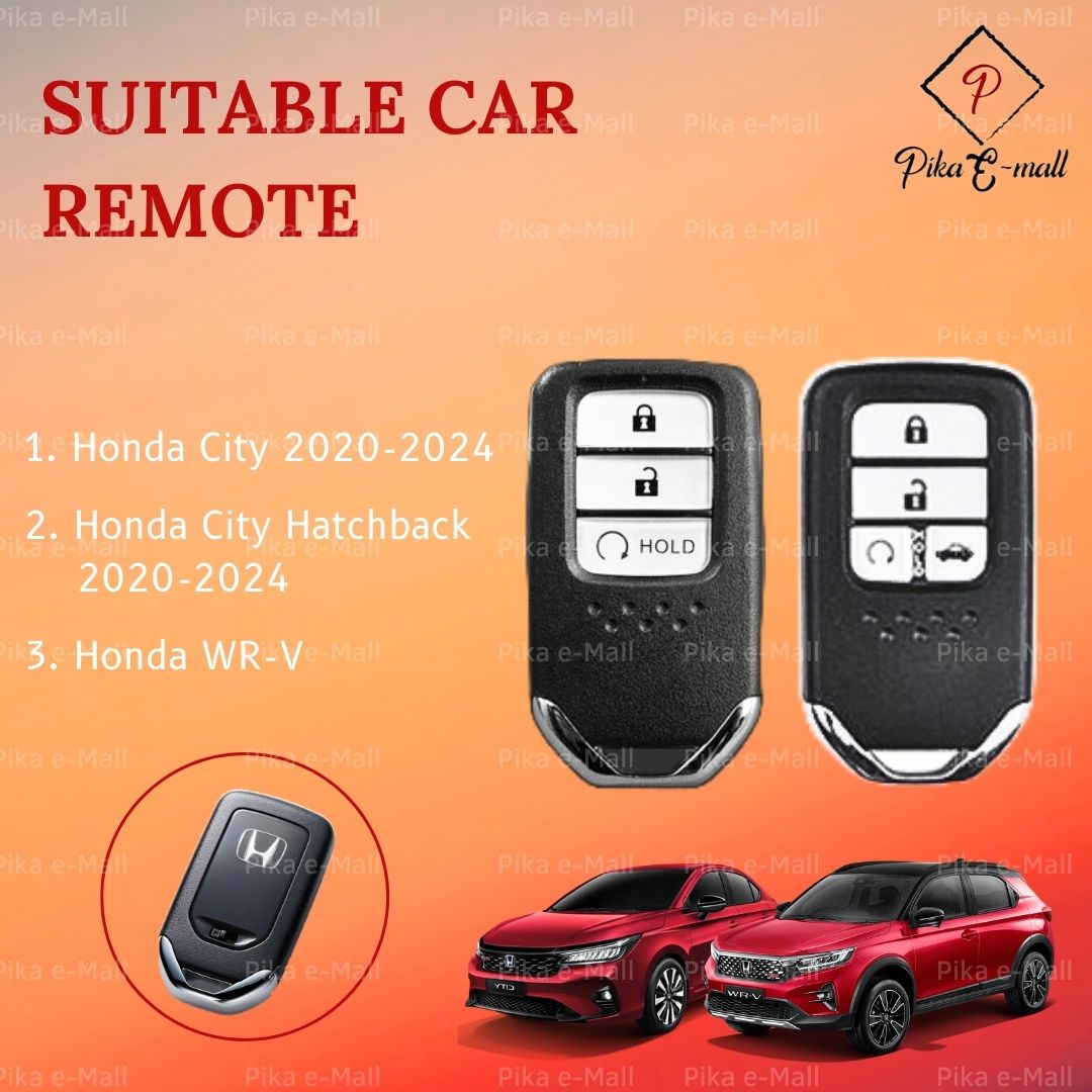 New Honda City Key Cover WRV City Hatchback 2020 - 2024 Car Key Case ...