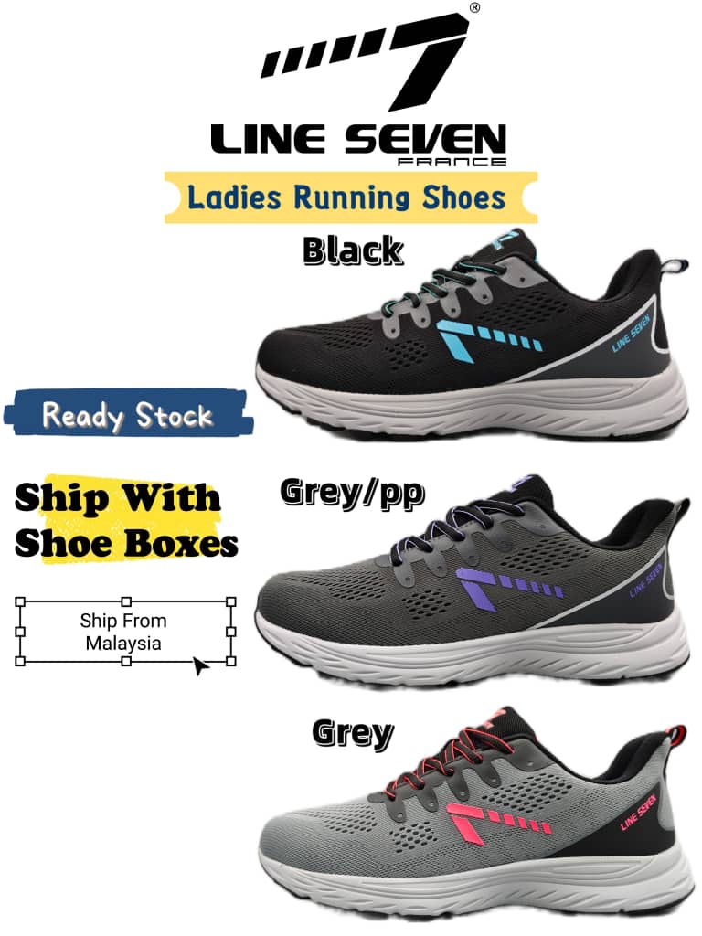 [Line Seven] Line7 7718 Ladies Jogging Shoes/Running Shoes/Outdoor ...
