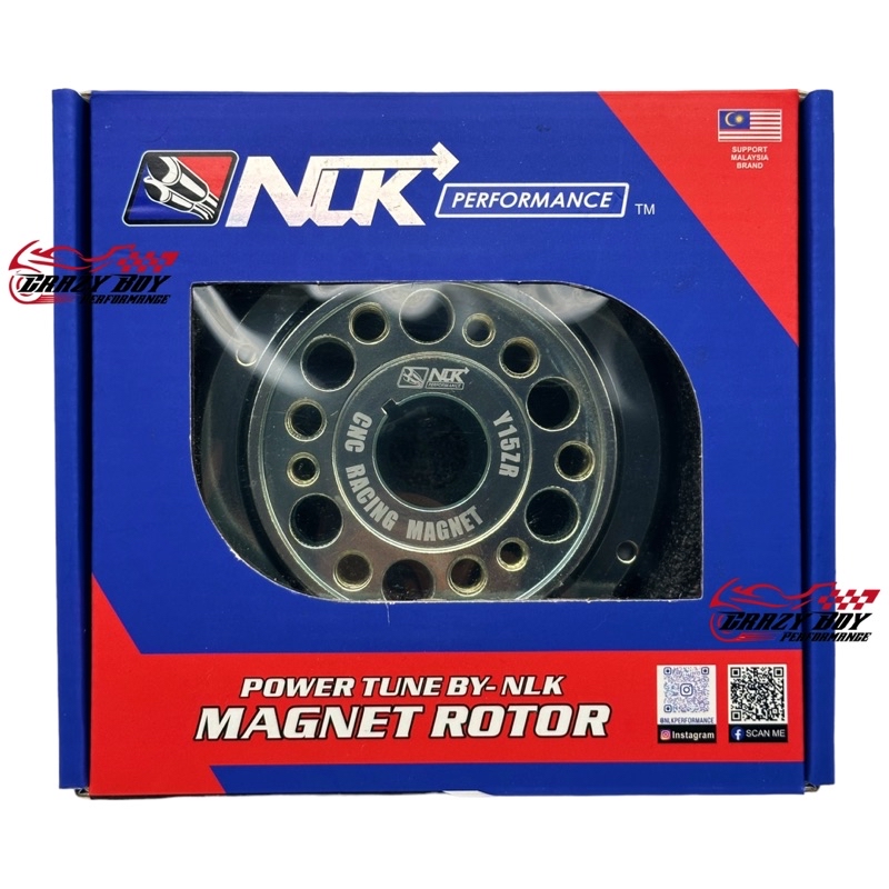 NLK PERFORMANCE Y15 Y15ZR MAGNET MAGNETO RACING【1 KG】RINGGAN PNP Y15 ...