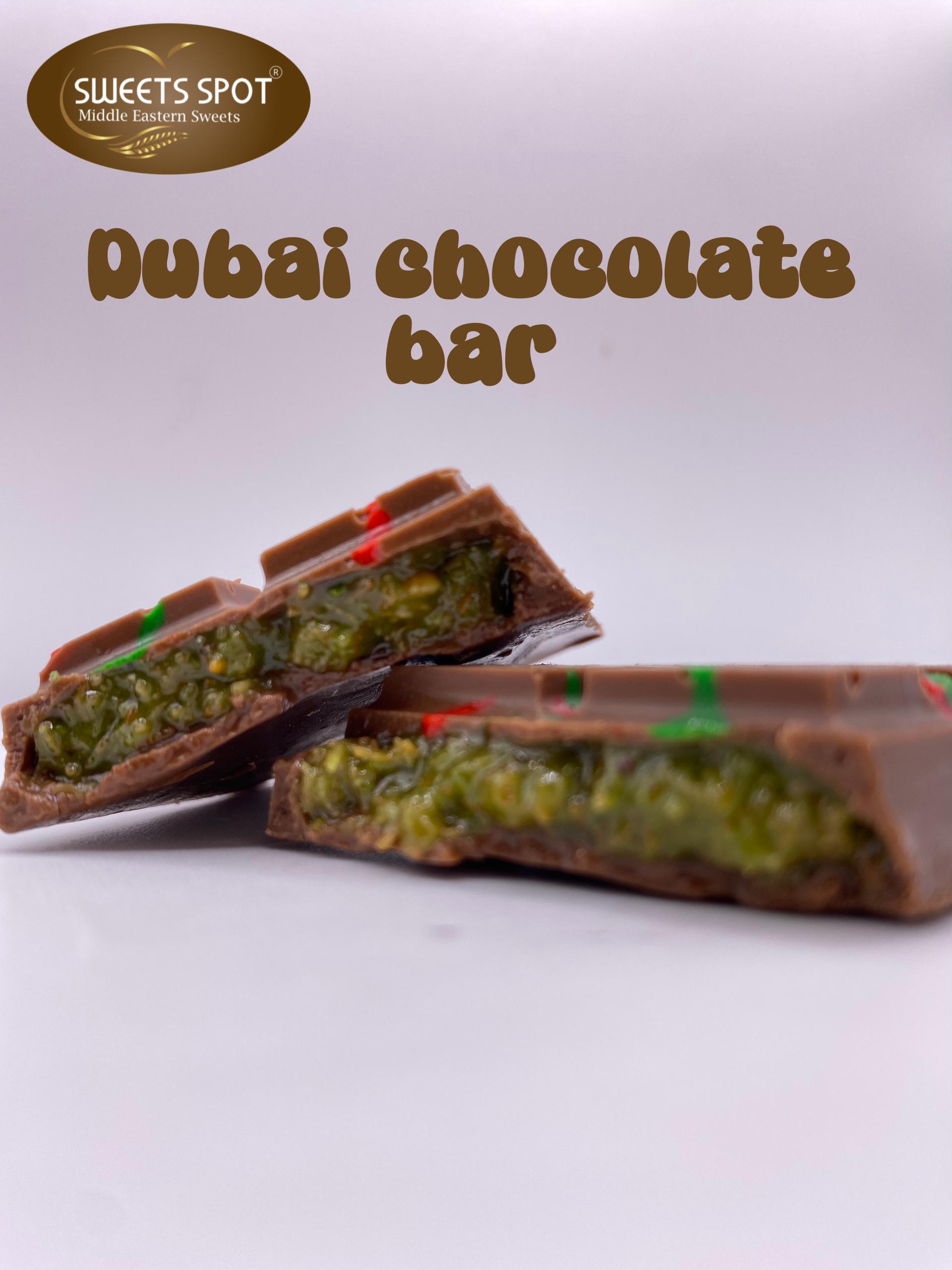 Viral Dubai Chocolate Bar - Coklat Dubai - Chocolate Dubai Bar - Kunafa ...