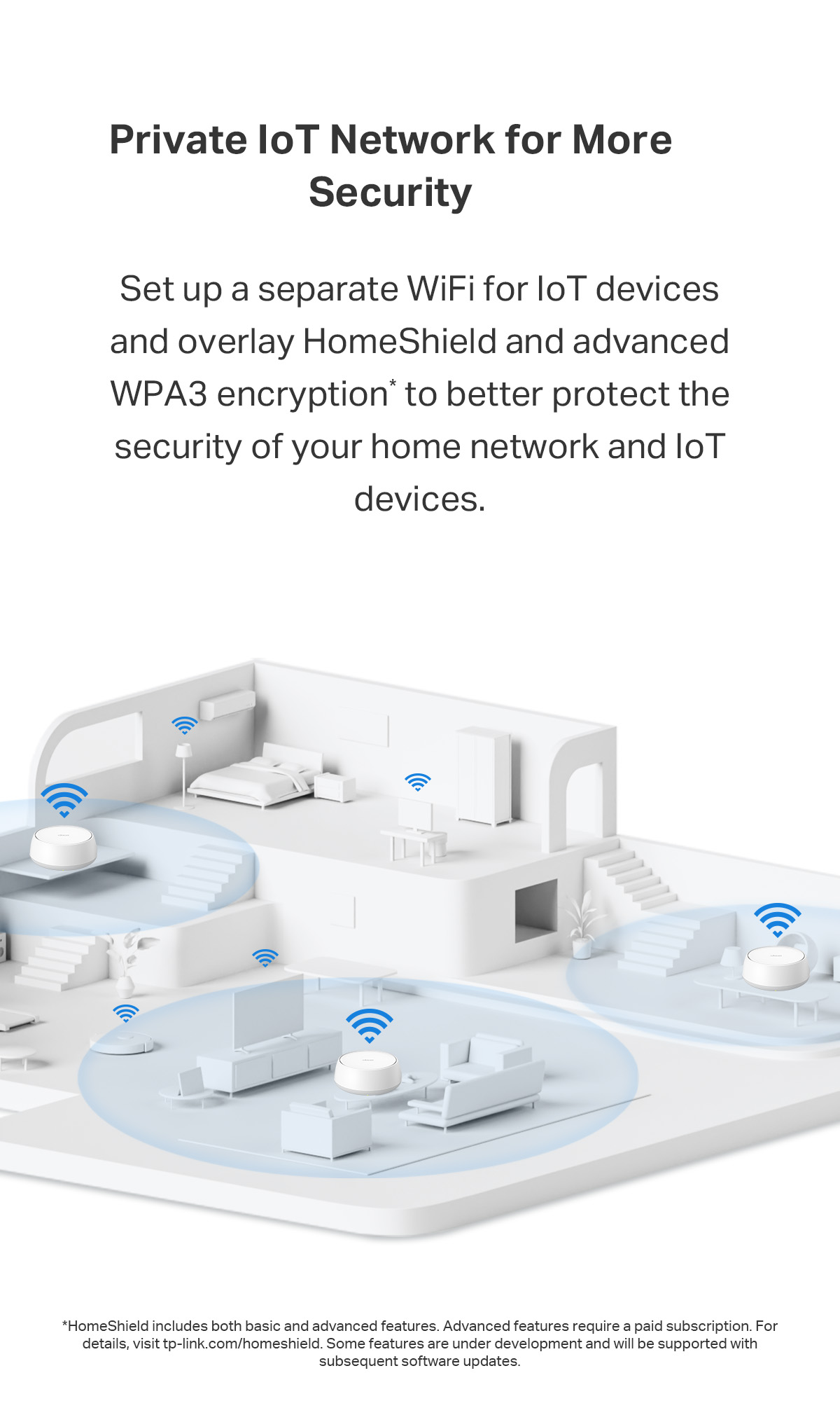 TP-Link BE5000 WiFi 7 Whole Home AI-Driven Mesh WiFi Router with ...