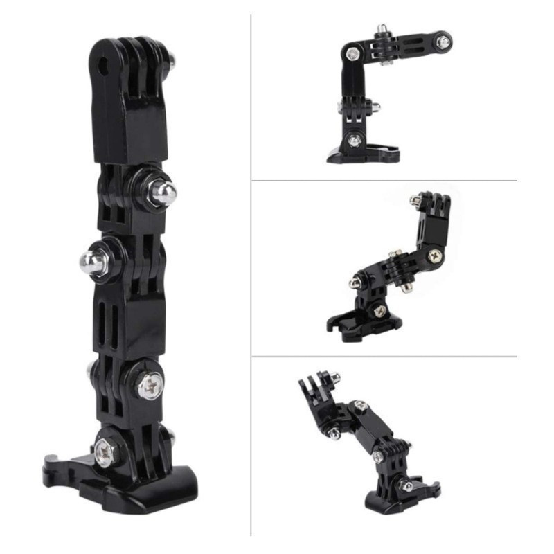 GOPRO PIVOT ARM 3 WAY / 4 WAY ADJUSTABLE BASE MOUNT ADAPTER FOR GOPRO ...