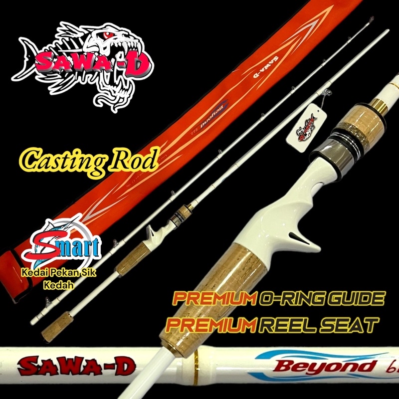 SAWA-D BEYOND CASTING FISHING ROD ONE PIECE