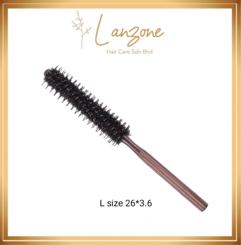 Wooden Rolling Comb Rossan Brush 420 Hair Comb Anti-Static Round Comb ...