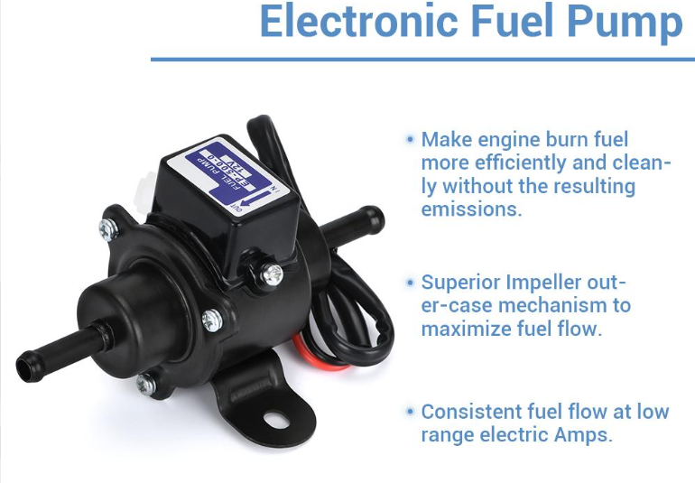 Universal 12V Denso Electric Fuel Pump Oil Injection Car Gasoline ...