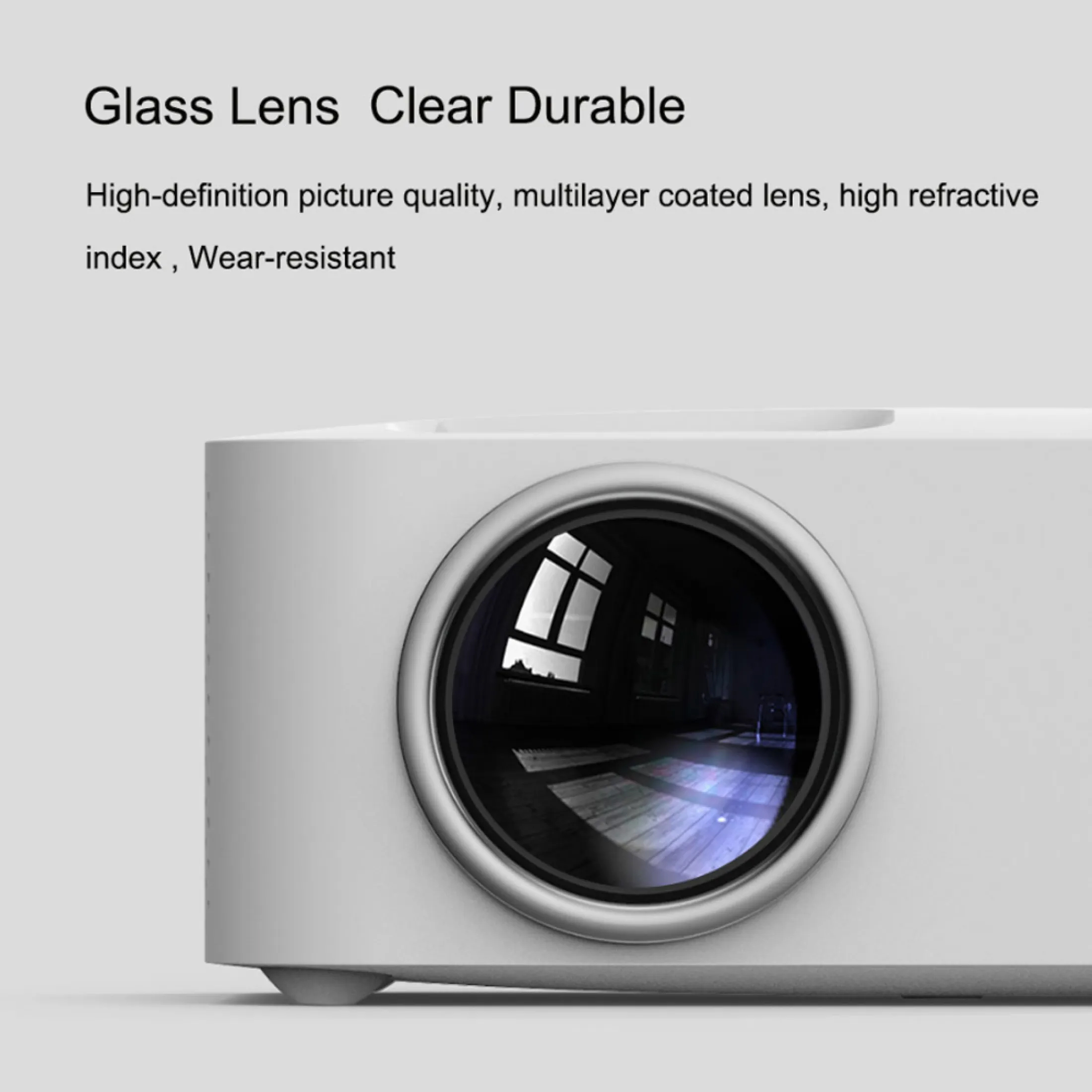 Wanbo Portable Projector X1 Same Screen | 1280x720P | 350 ANSI Lumens ...