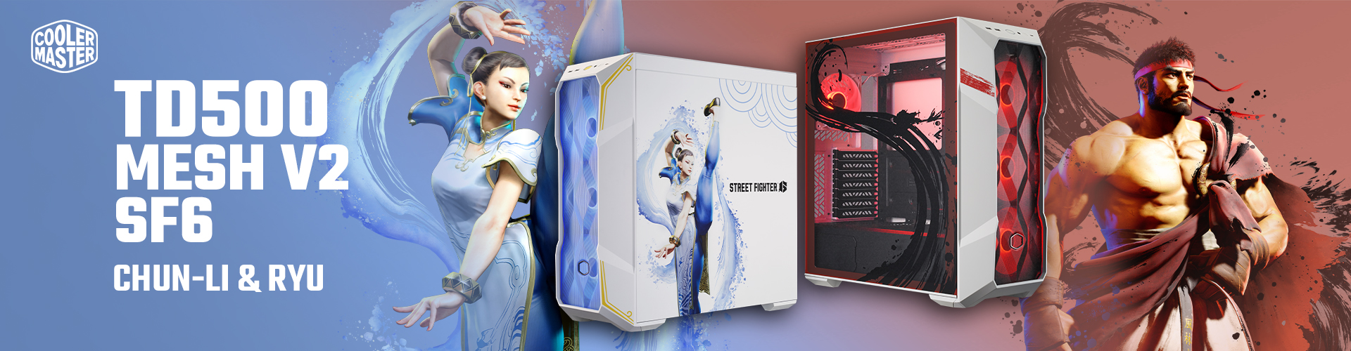 Cooler Master TD500 Mesh V2 SFX E-ATX Case (Chun-Li & Ryu) | Shopee ...