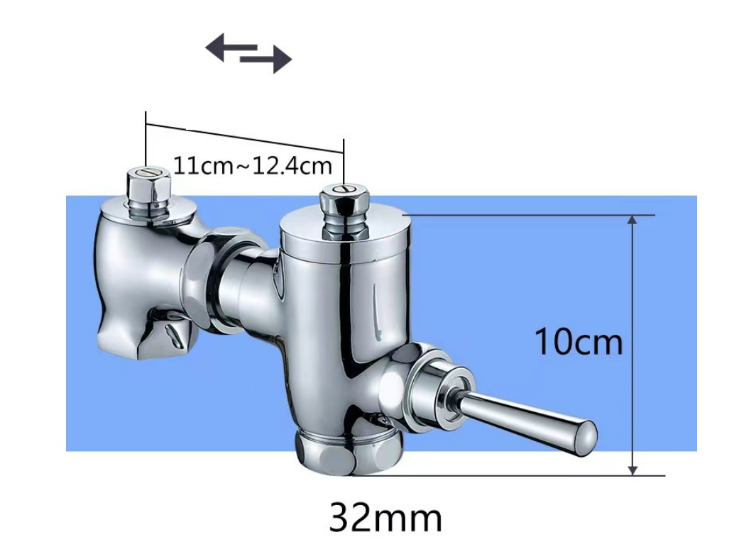 WC EXPOSED EXPOSE TOILET FLUSH VALVE G 1