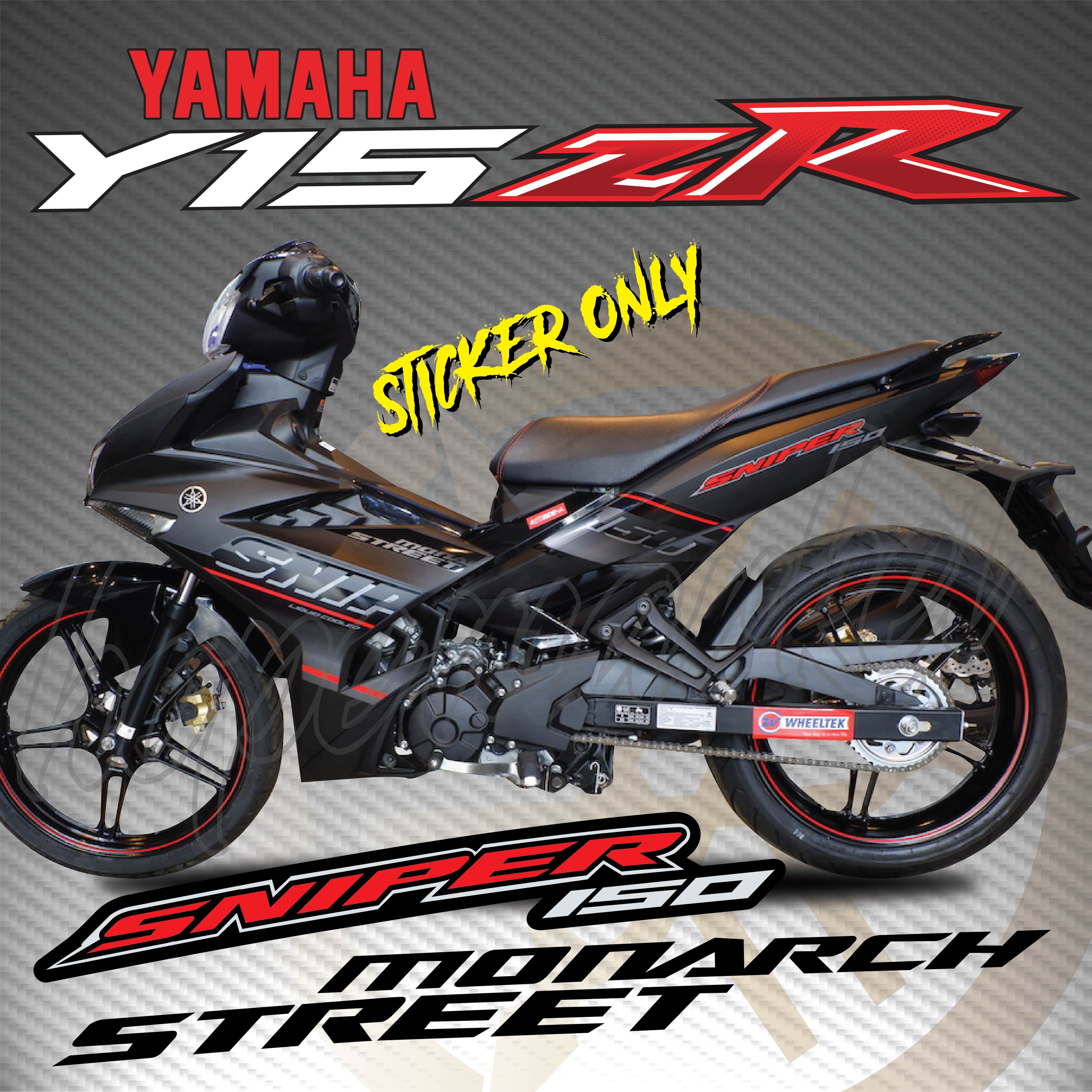 STRIPE MOTOR YAMAHA Y15ZR SNIPER 150 PH (2) STREET MONARCH CUSTOM BODY ...