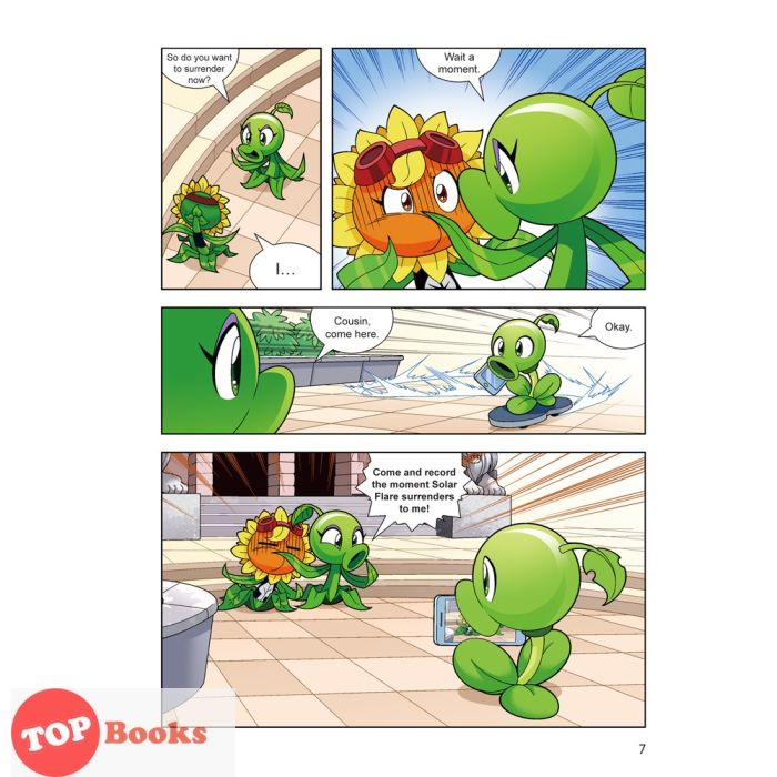 [TOPBOOKS Apple Comic] Plants vs Zombies 2 Robots Comic Interstellar ...