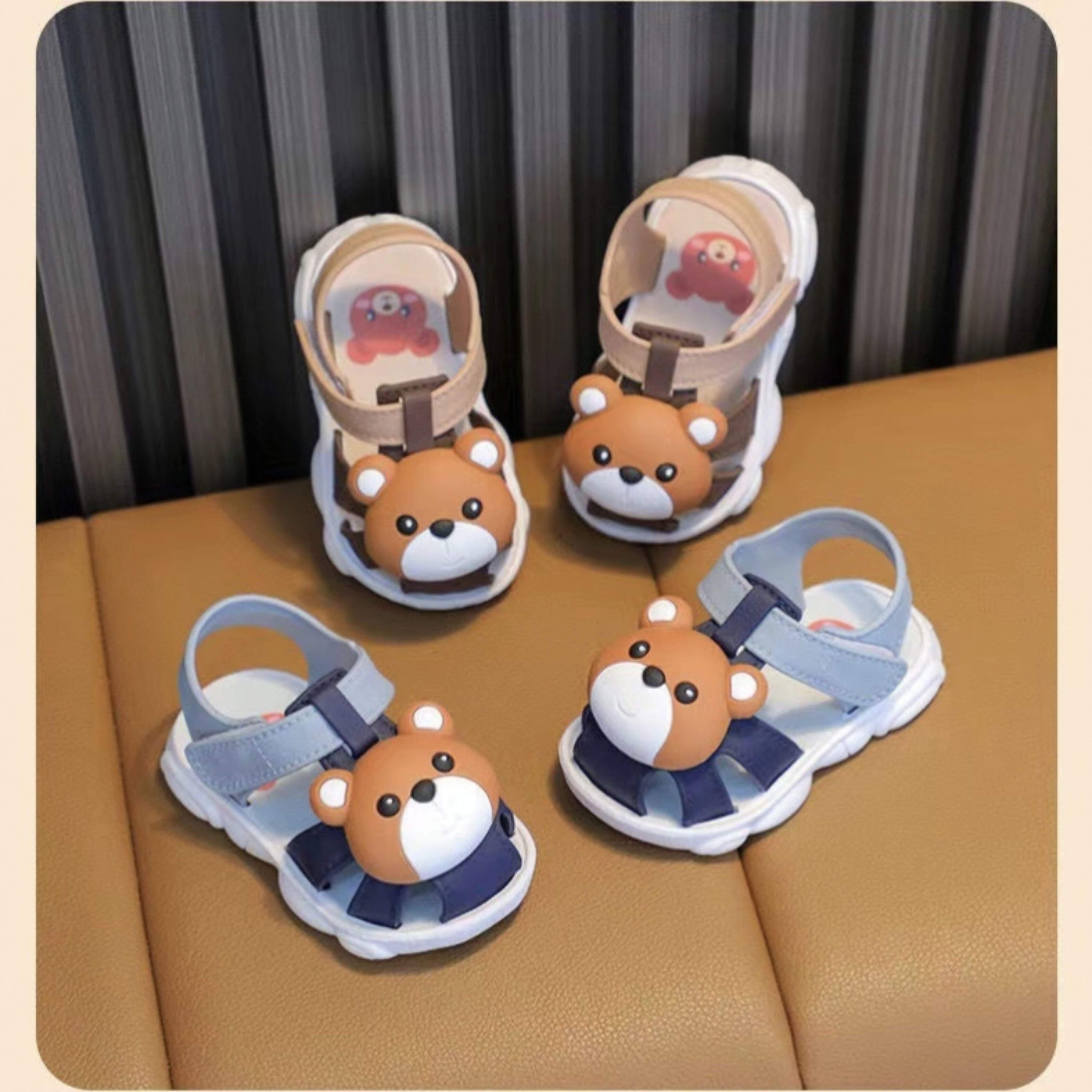 15-20 Baby First Walking Sandals Baby Boy Girl Cartoon Rabbit Bear ...