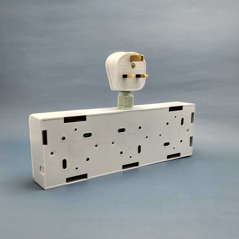 TOP QUALITY Heavy Duty T-Adaport Wall Socket Extension Plug 3 Way ...