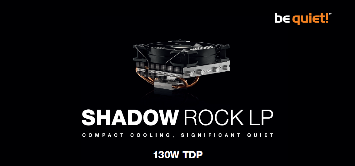 Be quiet! Shadow Rock LP Low-Profile CPU Air Cooler | Shopee Malaysia