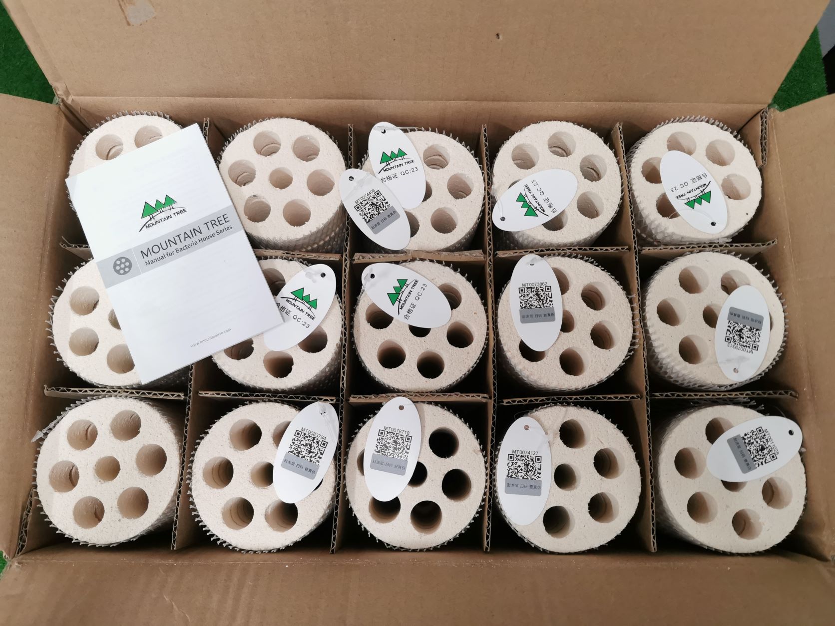 (BOX)Mountain Tree Gen 2 Lotus Root Spiral Bacteria House(L Size)High ...