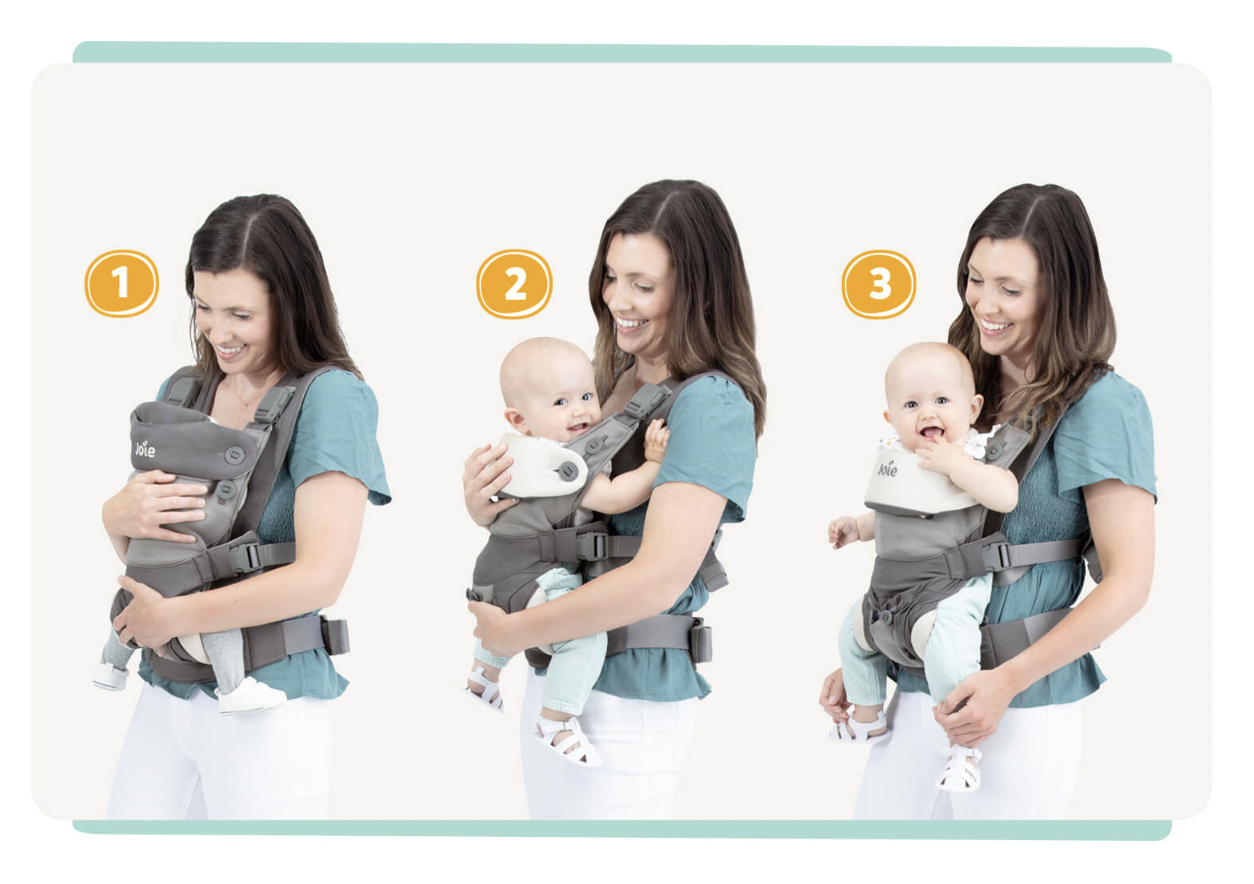 Joie Savvy Lite 3 in 1 Baby Carrier