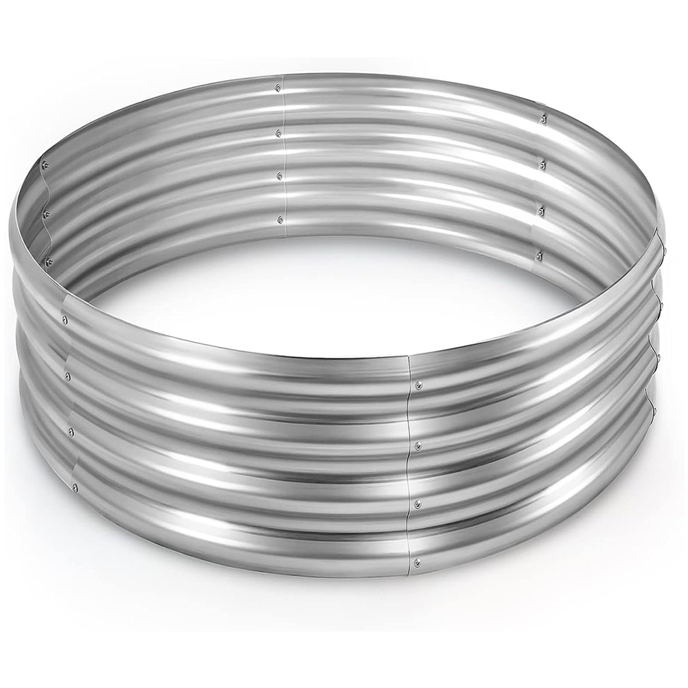 [Type 1B] Galvanized Raised Garden Bed For Flowers Vegetable Plant