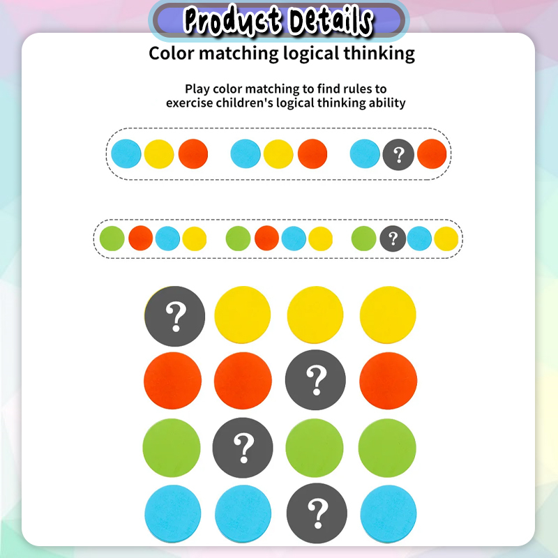 [Happy Kids] Colour Matching Cup Color Sorting Toy Early Learning ...