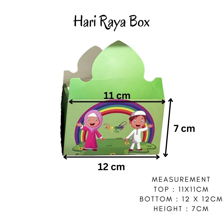 [Clearance Promotion] Hari Raya Box Kotak Raya (Mix Design) 12pc ...