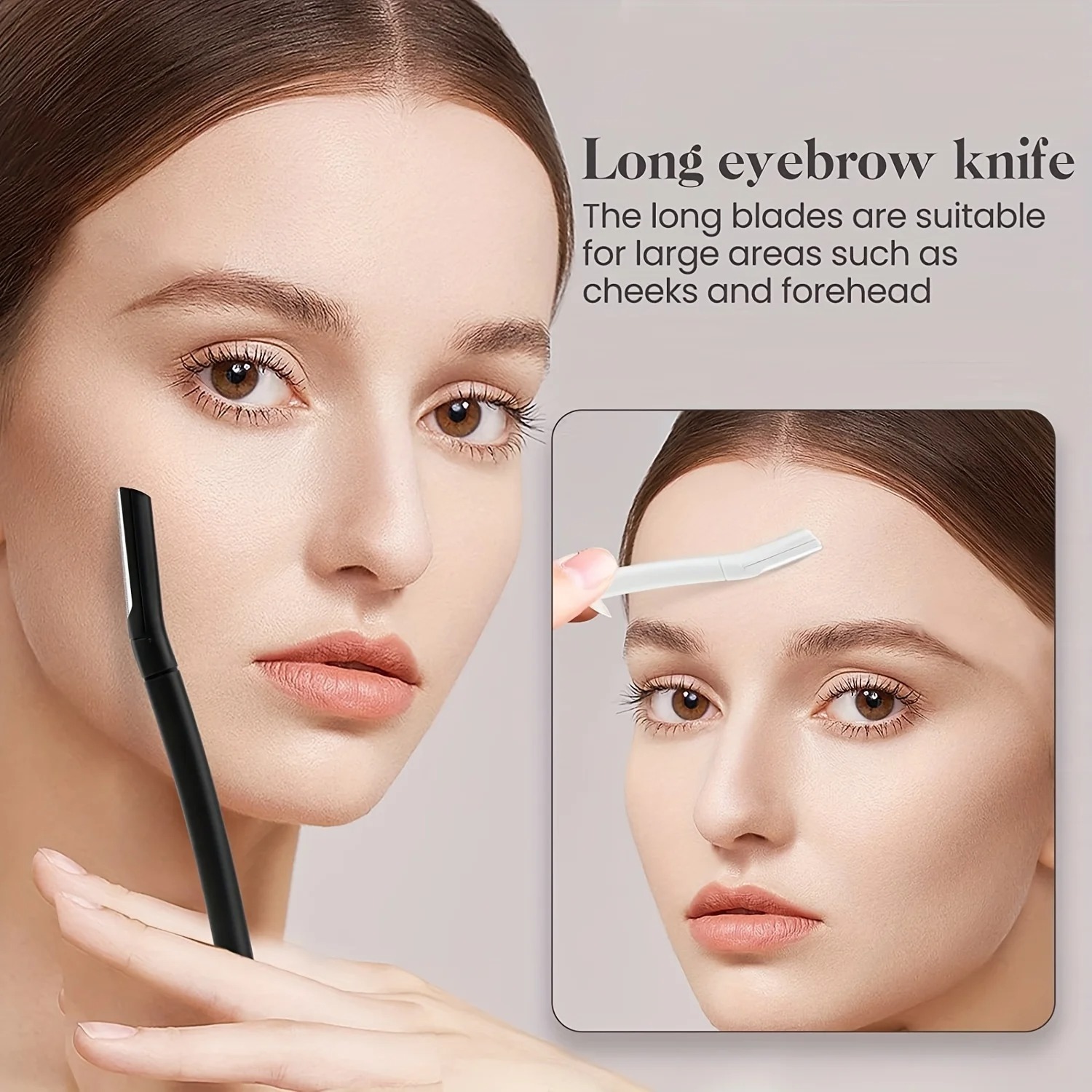 Anti-Scratch Face Trimmer Shaving Razor Eyebrow Sharpener Eyebrow Razor ...