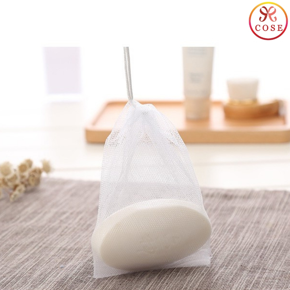 COSE Facial Cleanser Handmade Soap Foaming Net Soap Bag Soap Net ...