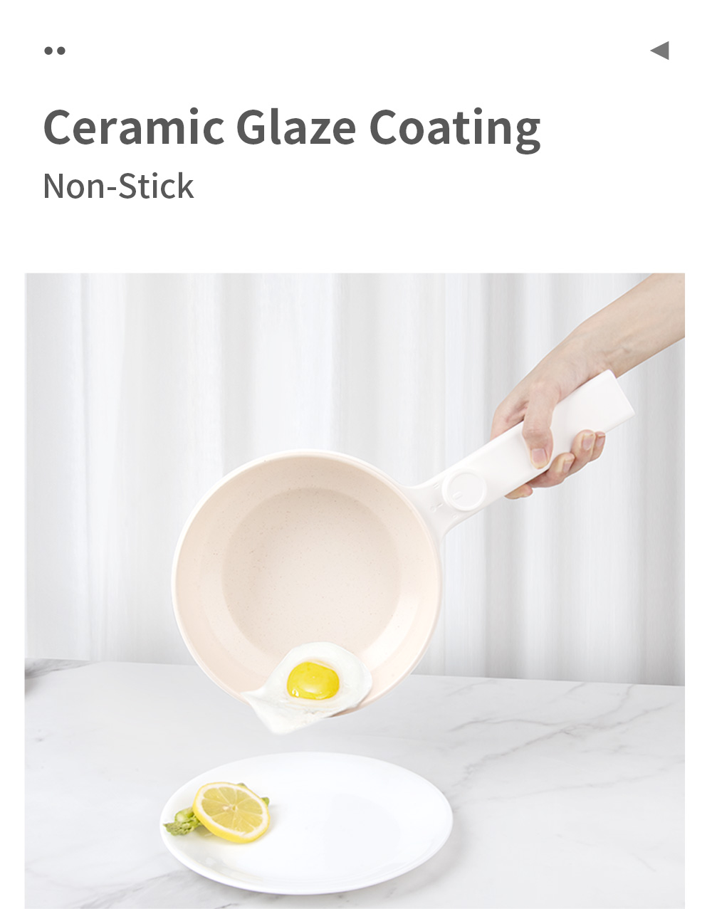 Simplus Multi Cooker Non Stick Ceramic Coating Mini Electric Multi ...