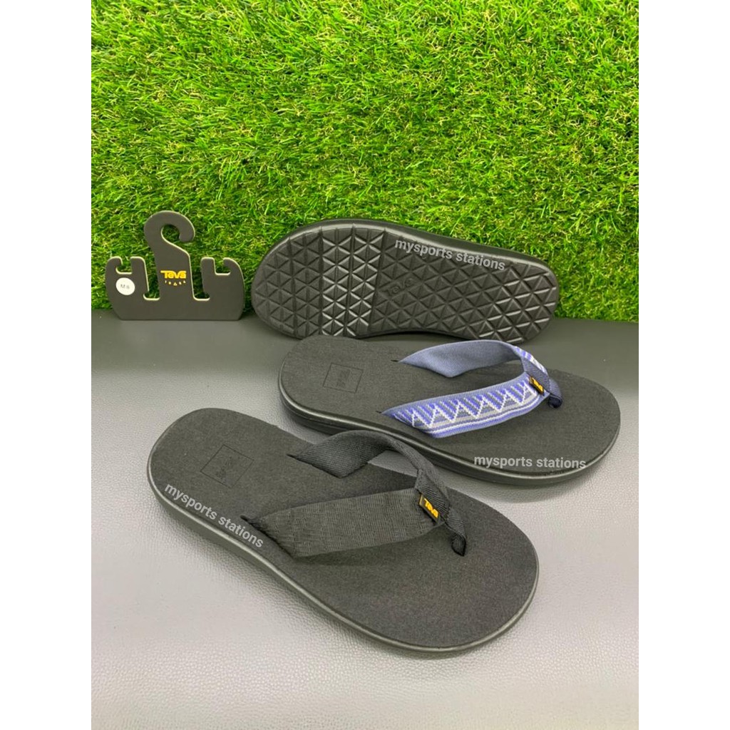 Teva Mens Voya Flip 1019050 BKBL | OTEC Most Comfortable Flip Flops ...