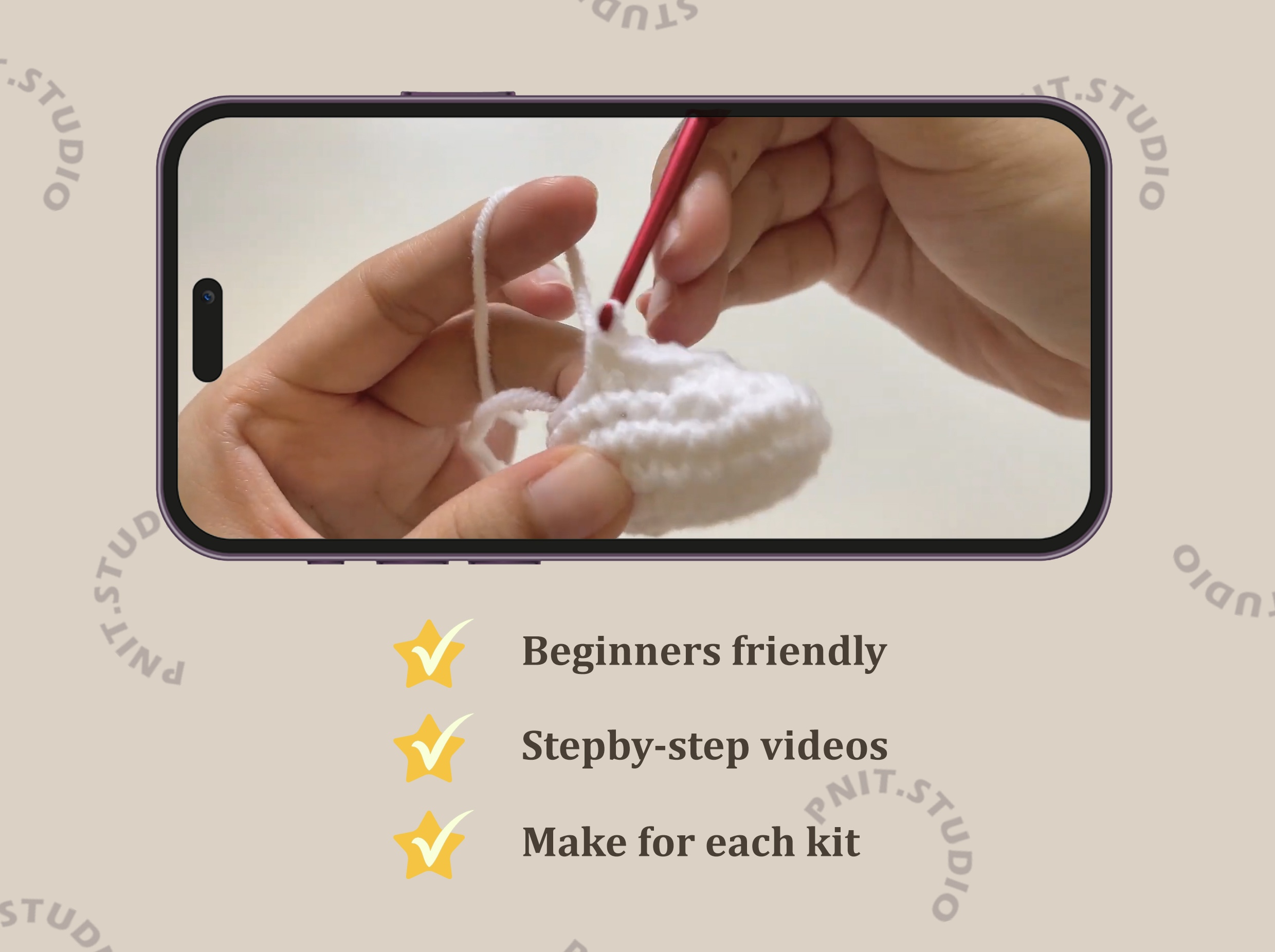 Amigurumi Buzz Alien DIY Kit Cute Crochet Yarn Kit | Shopee Malaysia