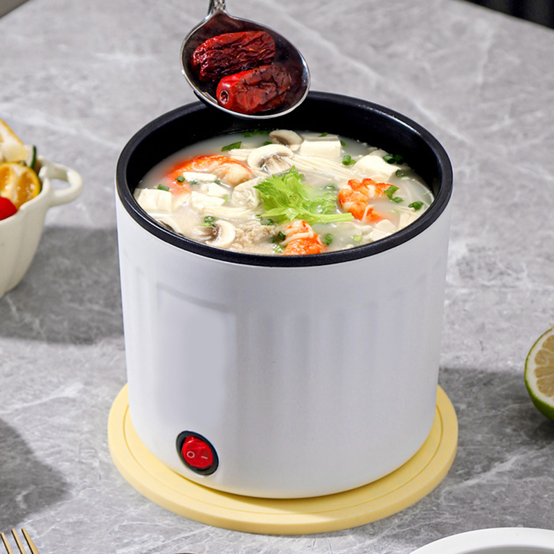 Multipurpose Electric Non Stick Cooker Mini Hot Pot Noodle Cooking Bowl ...