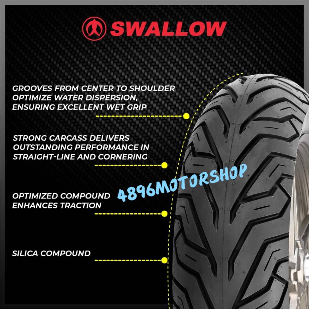 SWALLOW SCOOTER TYRE TAYAR SKUTER URBAN GRIP SC109 SC 109 70/90 80/90 ...