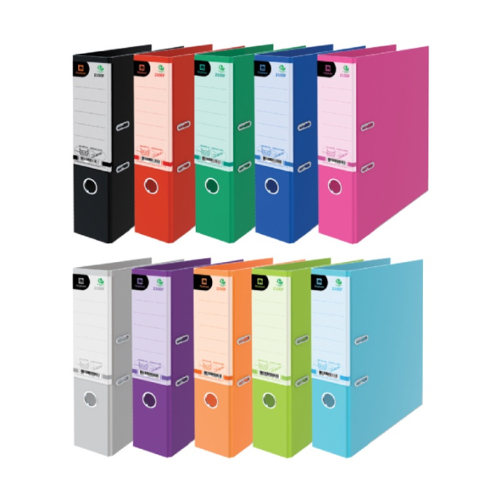 Elephant 2100F 3Inch F4 Color Lever Arch File Super Strong | Shopee ...