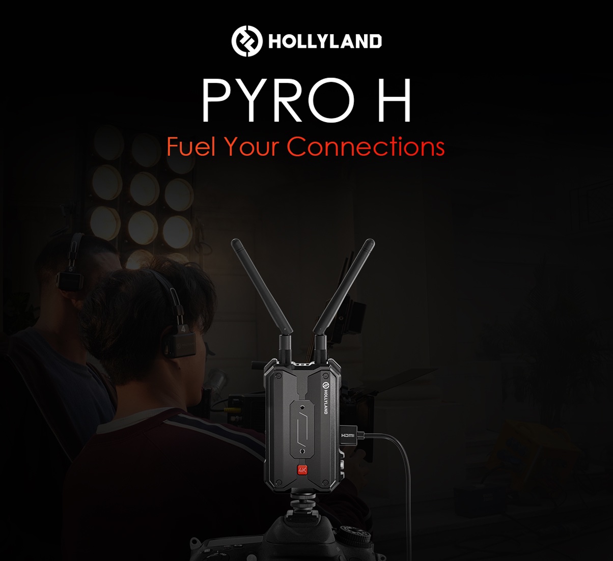 Hollyland Pyro H TX / RX Wireless HDMI Video Transmission System, Auto ...