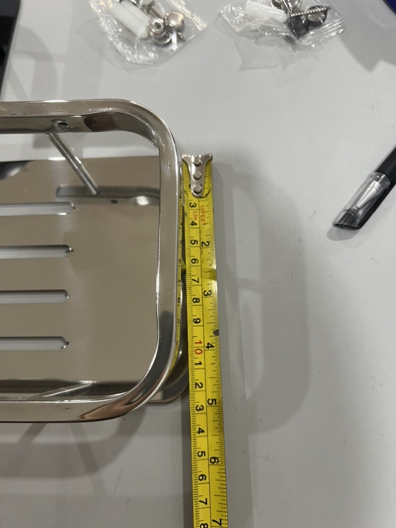 STAINLESS STEEL 304💥BATHROOM SHAMPOO RACK（CORNER 23cmx23cm）/ RECTANGLE ...