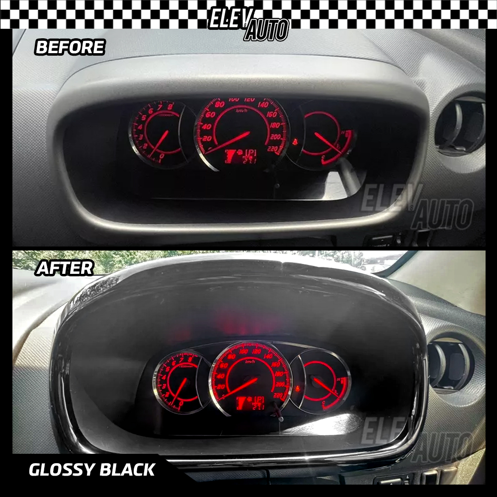 Perodua Myvi 2005-2011 Meter Panel Trim Trim Carbon Fiber Black ...