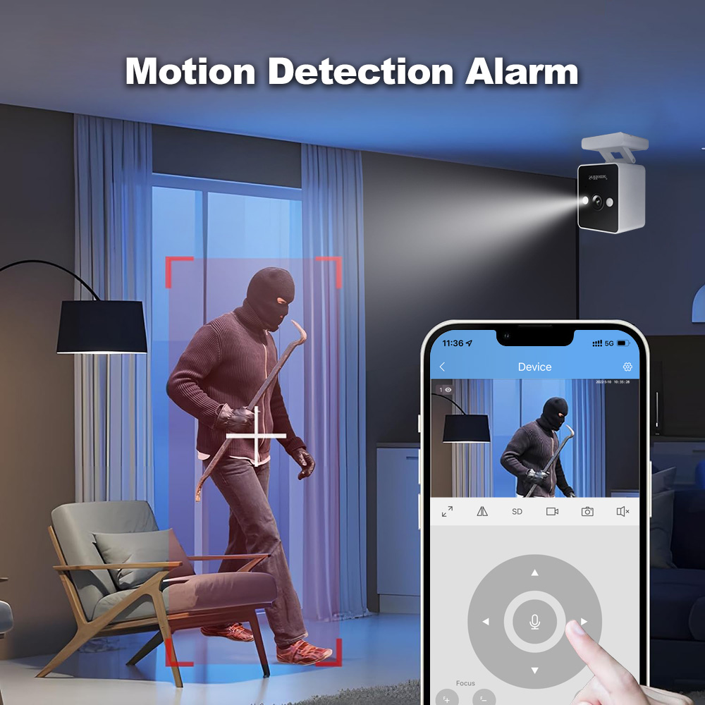 SriHome NVR WiFi 4 Channel + 4 Camera 1080P Wireless CCTV Security ...