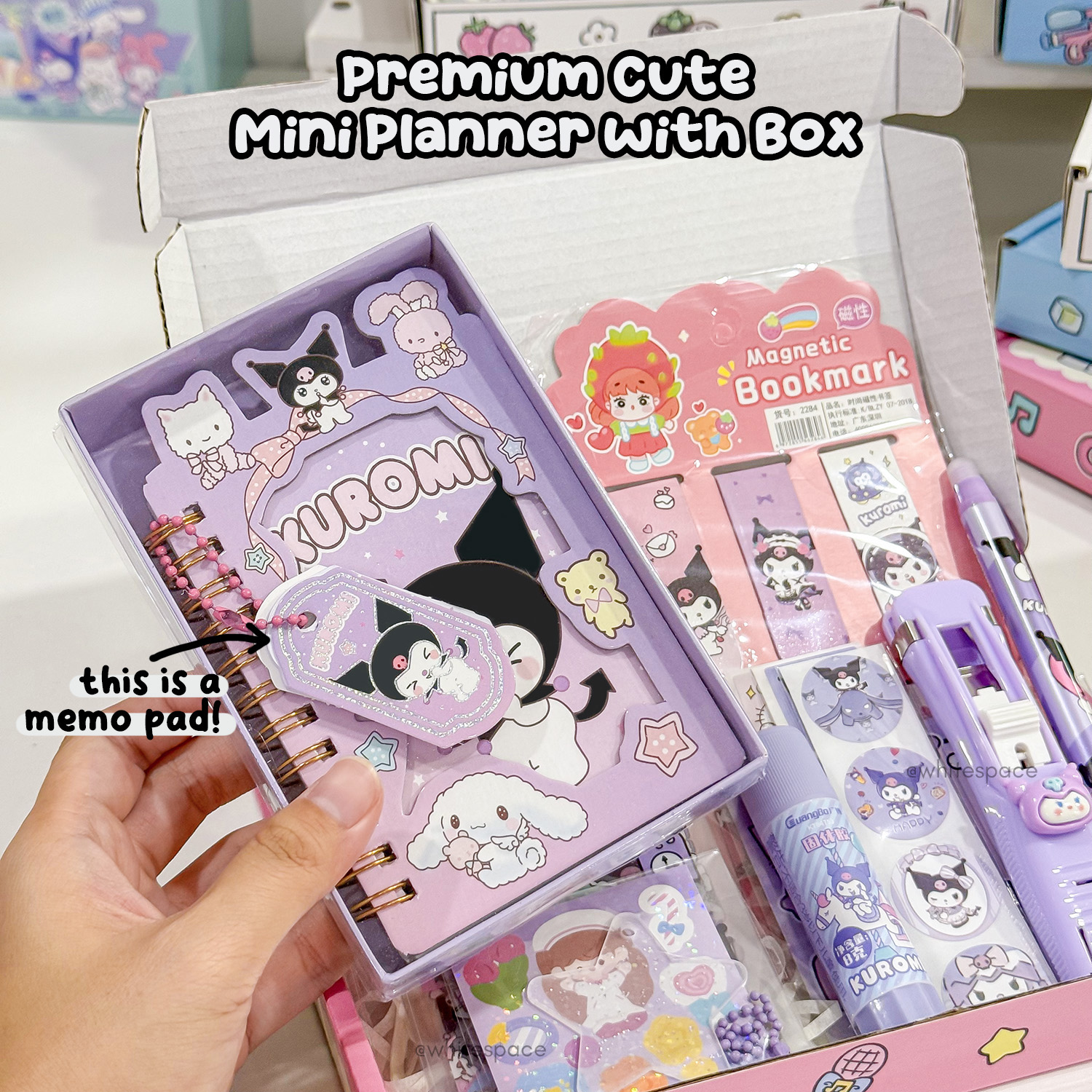 Whitespace Cute Kids Stationery Surprise Gift Box Mini Notebook Set ...