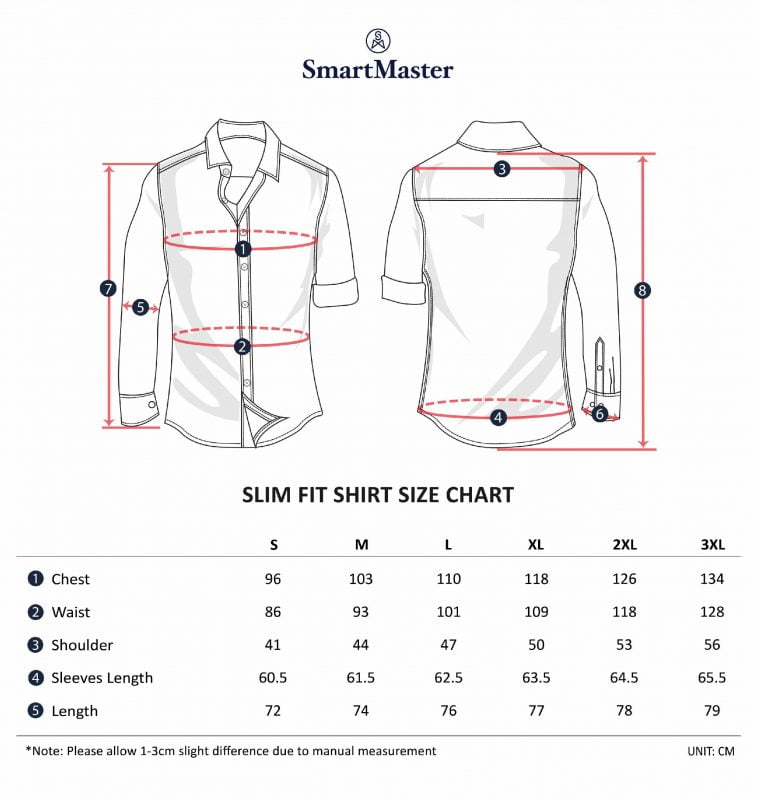 SmartMaster Vanshurt Seamless Formal Slim Fit Shirt (6 colour) | Shopee ...
