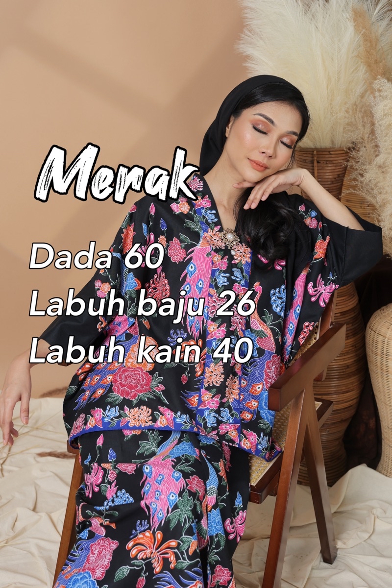 MERAK ( LOOSE BATIK KEBAYA) | Shopee Malaysia