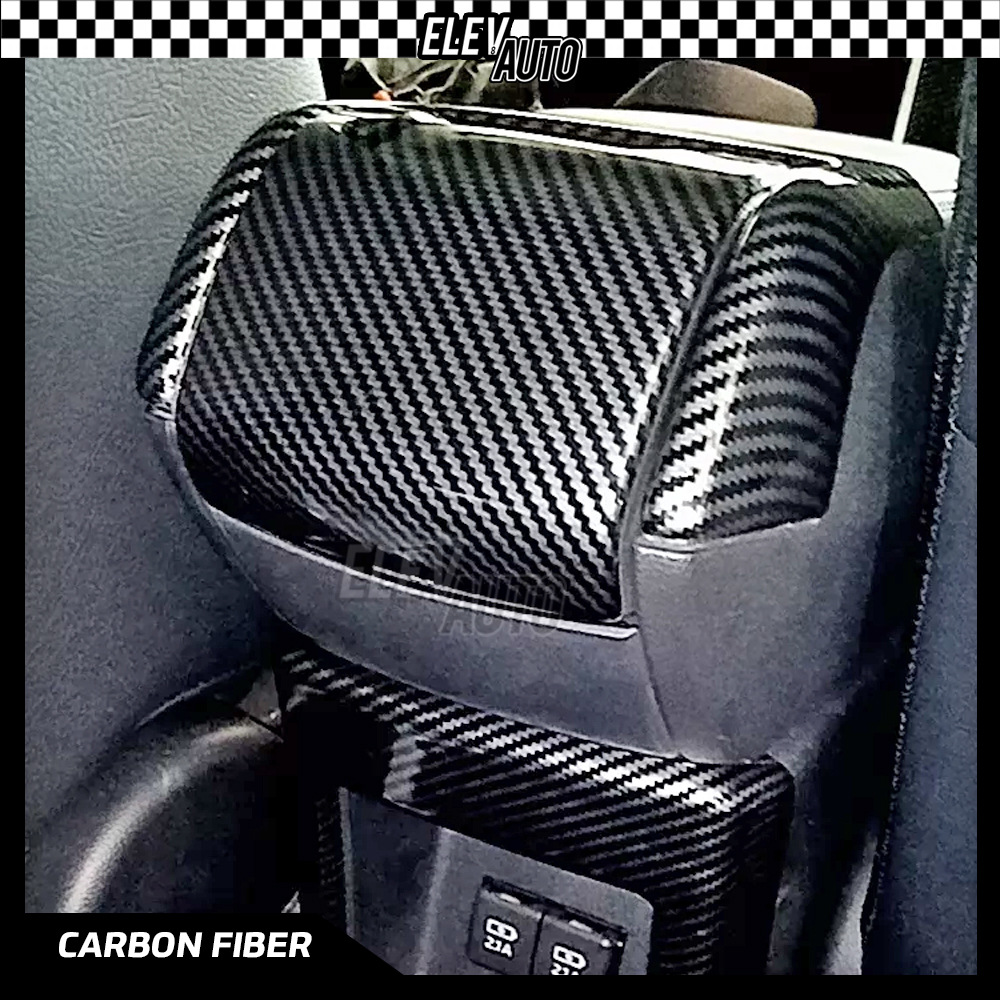 Perodua Alza 2022-2024 Arm Rest Center Console Box Frame Cover Carbon ...