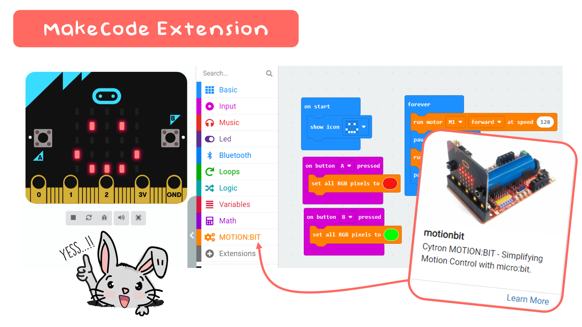 MOTION:BIT - Simplifying Motion Control with micro:bit | Shopee Malaysia
