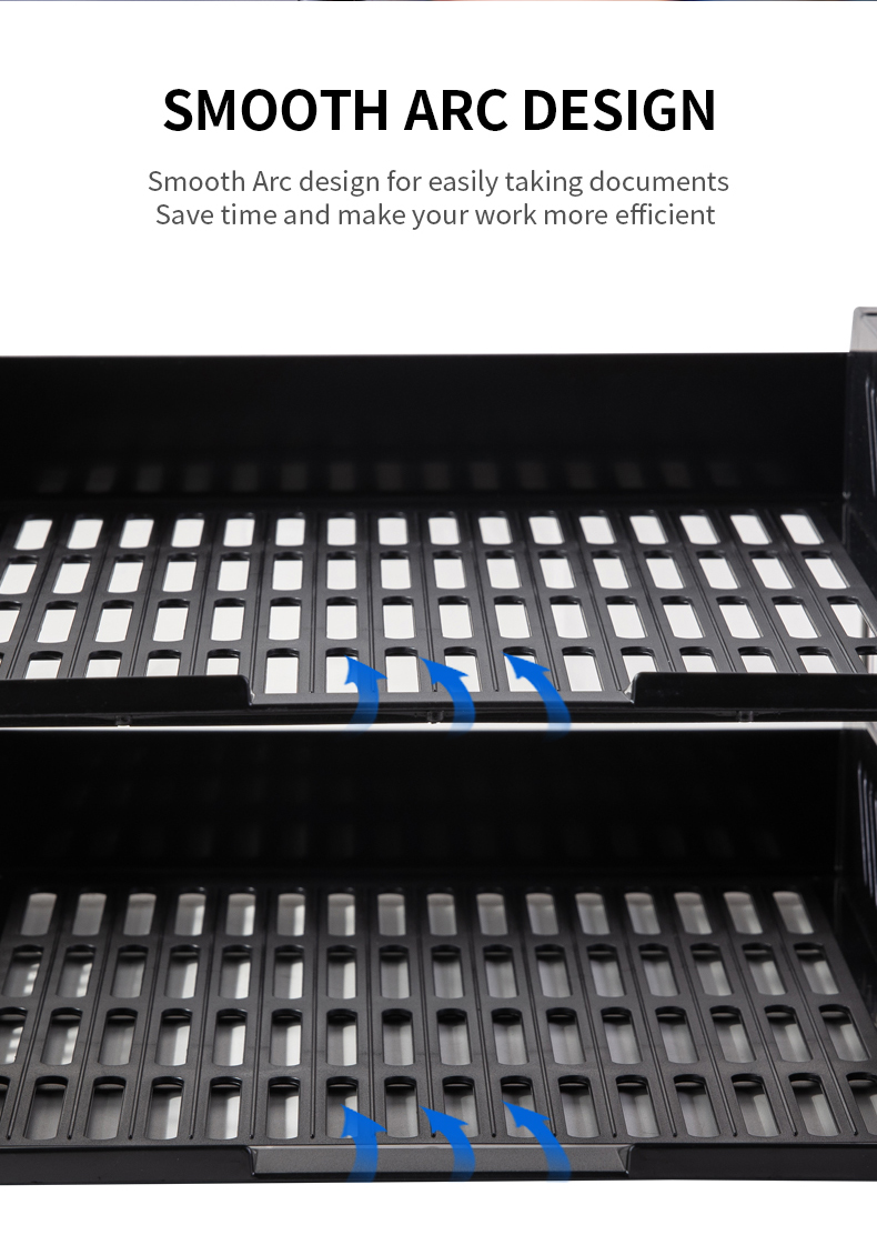 Deli Document Tray File Document Letter Paper Sorter Collection File ...