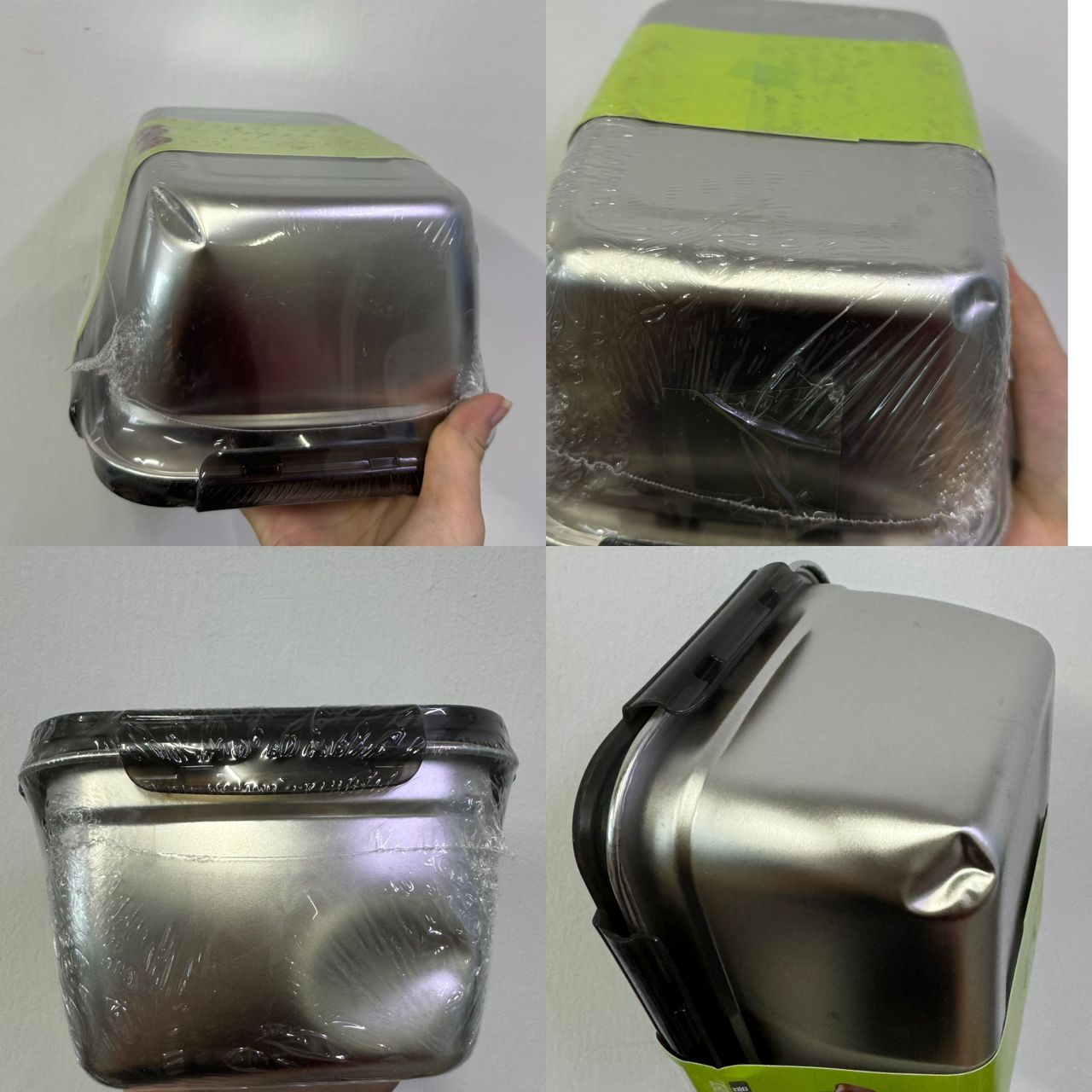 【DEFECT】2800ml Stainless Steel Food Container Lunch Box Refrigerator ...