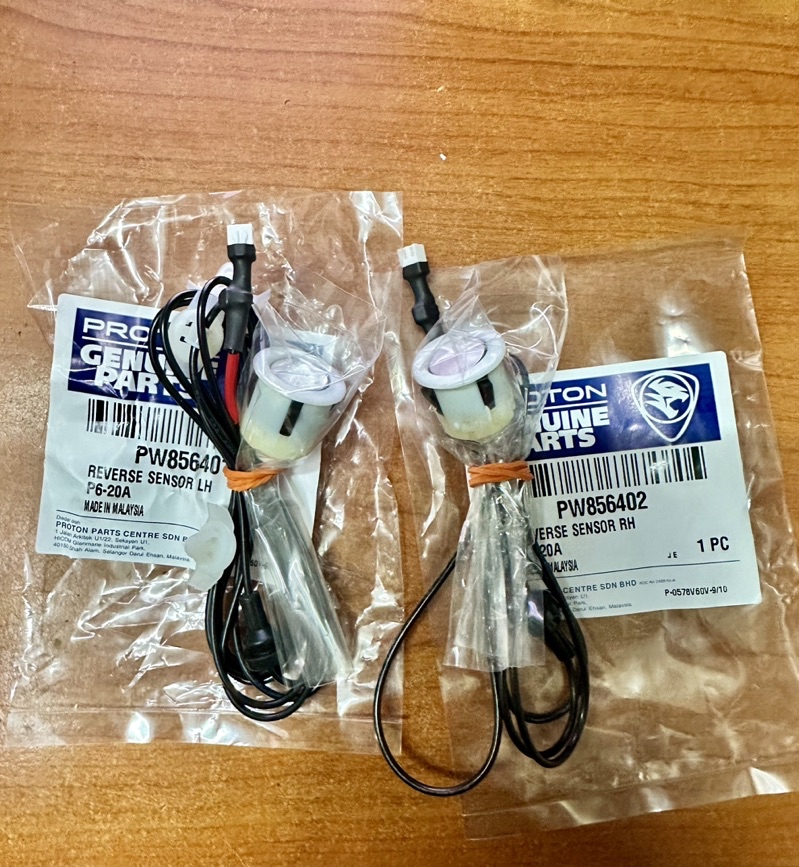 PROTON EXORA CPS CFE BOLD REAR BUMPER REVERSE SENSOR PW856401 LH LEFT ...
