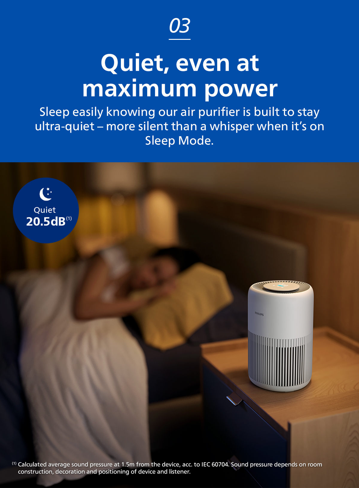 Philips AC0950 | Smart Air Purifier Mini | HEPA NanoProtect | AeraSense ...