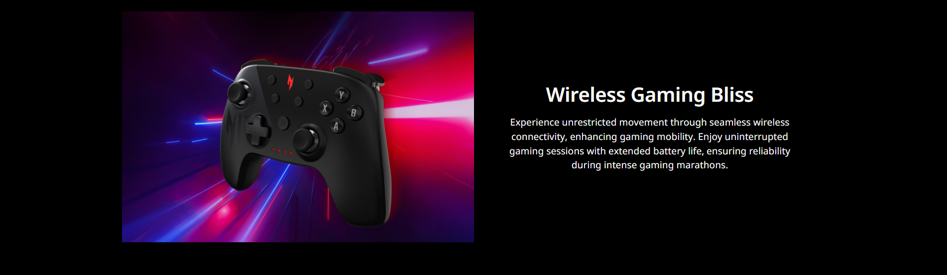 ACER NITRO NGR300 WIRELESS GAMING CONTROLLER | Shopee Malaysia