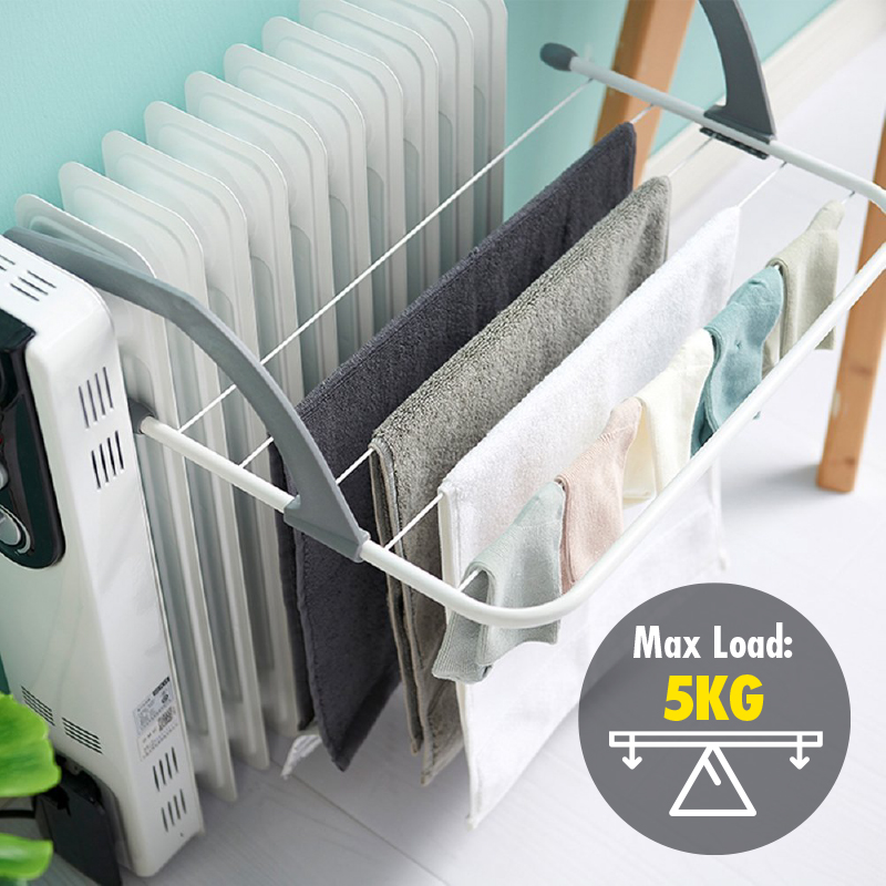 HOUZE Wall Hanging Radiator Drying Airer | Shopee Malaysia